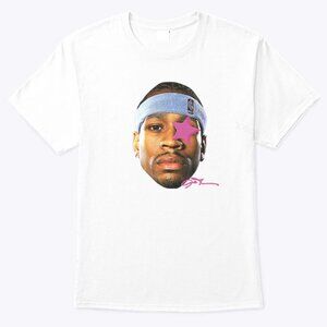 Allen Iverson T-Shirt Basketball Legend Retro Fan Tee 91